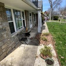 Before photo hanover pa walkway pressure washing